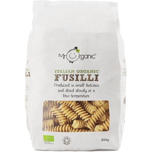 Mr Organic Fusilli Pasta 500g