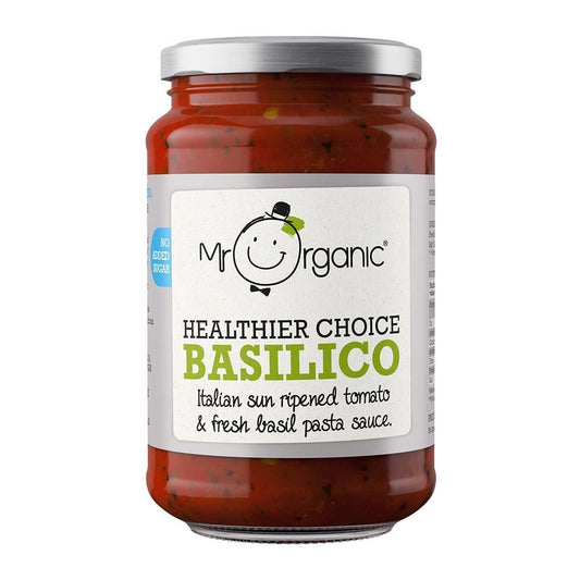 Mr Organic Healthier Choice Basilico Pasta Sauce 350g