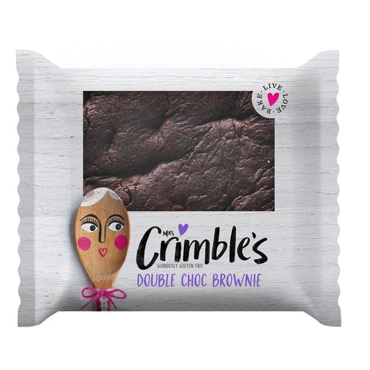 Mrs Crimbles Individual Double Choc Brownie 58g