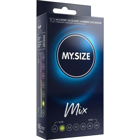 MY.SIZE Mix 49 mm Condoms - 10pcs