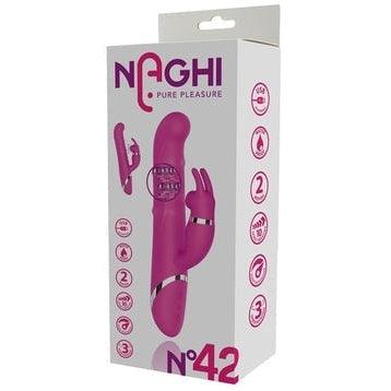Naghi No.42 - Rabbit Vibrator With Rotating Beads