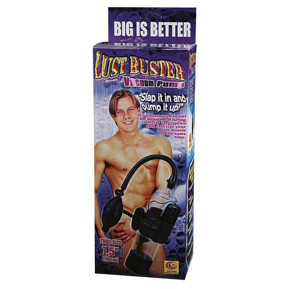 Nanma Lust Buster Vibrating Vacuum Pump With Cylinder Black 7.5in
