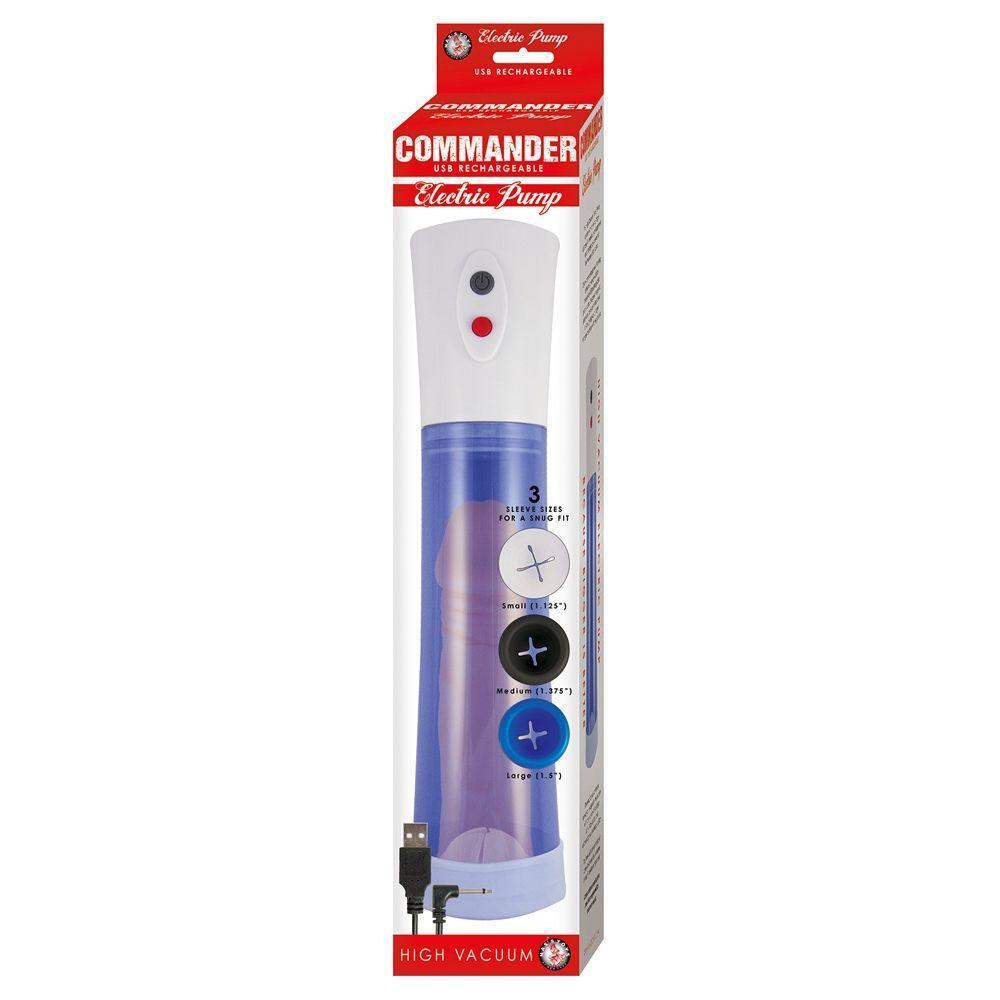Nasstoys Commander Electric Pump Blue 6.5in