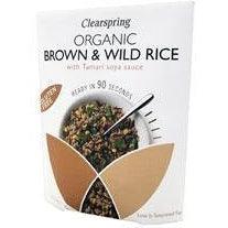 Org Brown & Wild Rice w. Tamari Soy 250g