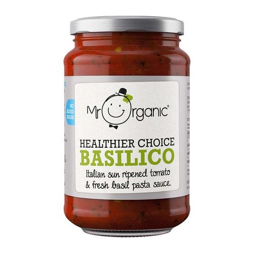 Organic Basilico Pasta Sauce 350g jar