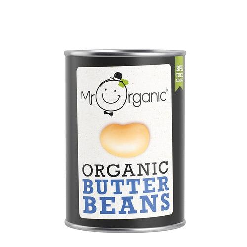 Organic Butter Beans 400g tin