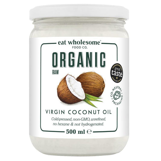 Organic Raw Cold-Pressed Virgin Coconut Oil 500ml
