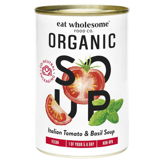 Organic Tomato & Basil Soup 400g