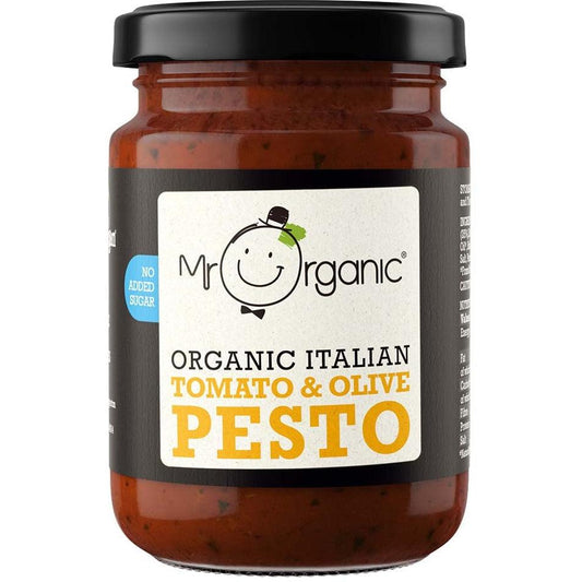 Organic Tomato & Olive Pesto 180g