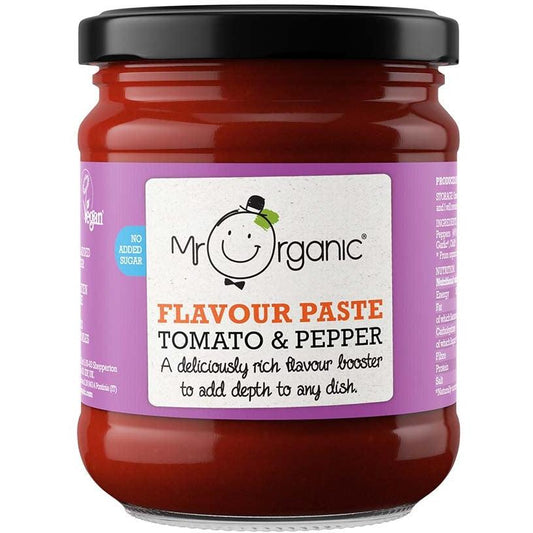 Organic Tomato & Pepper Flavour Paste 200g