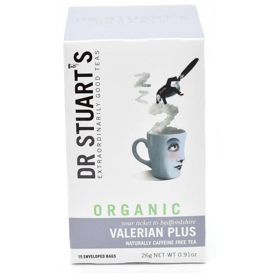 Organic Valerian Plus Herbal Tea - 15 bags