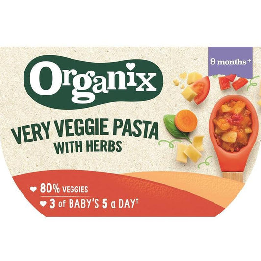 Organix Very Veggie Pasta with Herbs (190g)
