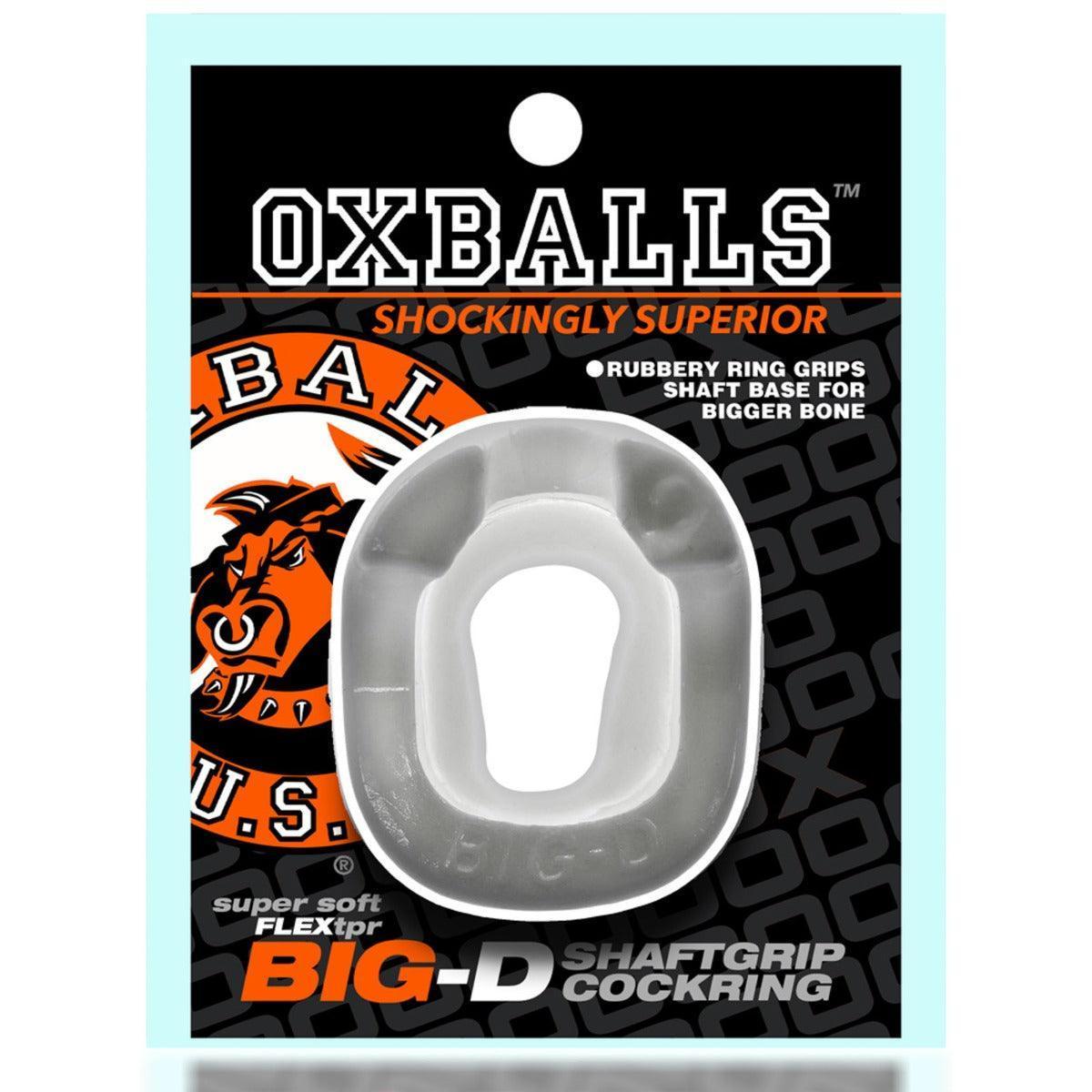 Oxballs Big-D Shaft Grip Cockring White