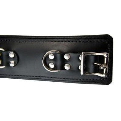 Padded Premium Leather Locking Wrist Res