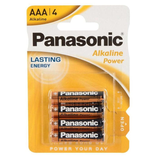 Panasonic AAA Batteries - 4 pcs