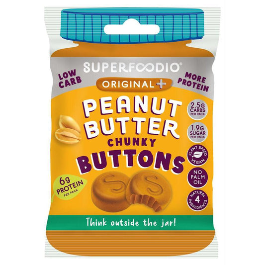Peanut Butter Buttons - Original PLUS 20g (Keto)