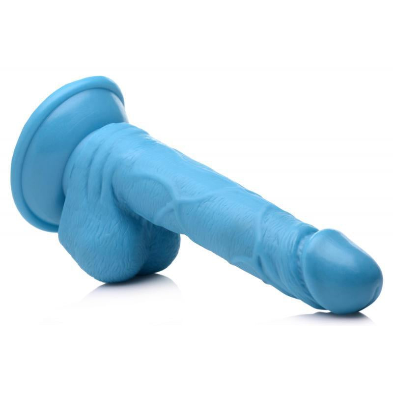 Poppin Dildo 16.5 cm - Blue