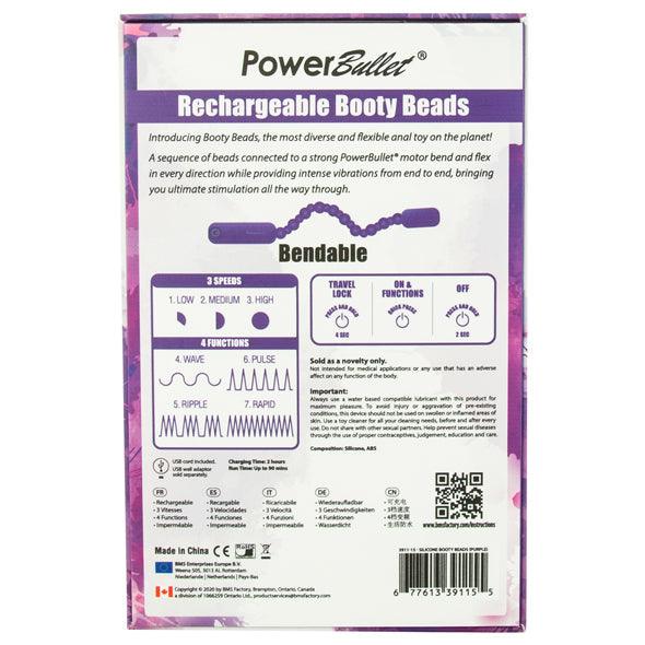 PowerBullet - Rechargeable Booty Beads Purple