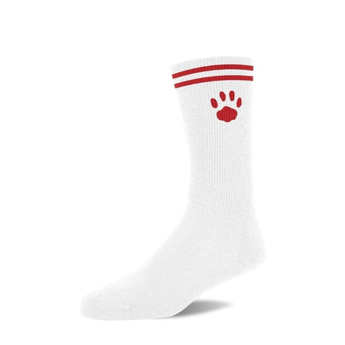 Prowler RED Crew Socks White Red