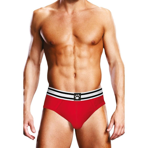 Prowler Red White Brief S