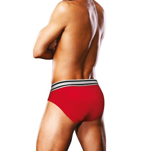 Prowler Red White Brief XL
