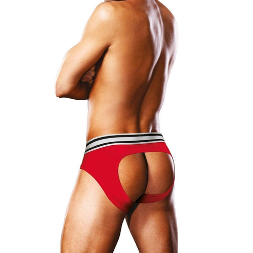 Prowler Red White Open Brief XL