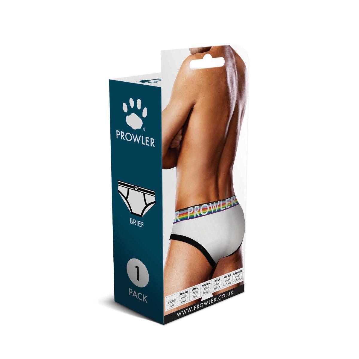 Prowler White Oversized Paw Brief Small