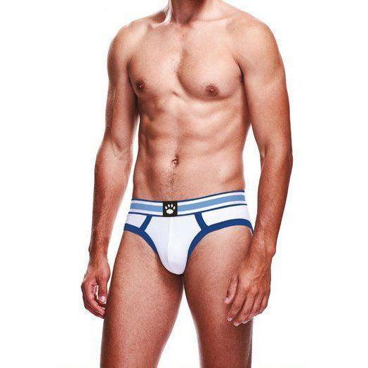 Prowler White/Blue Brief XSmall