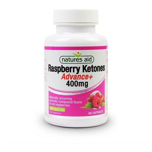 Raspberry Ketones Advance+ 400mg with Green Tea 60 Capsules