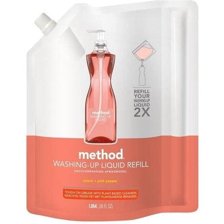 Refill Washing Up Liquid Peach & Pink Pepper 1.064L