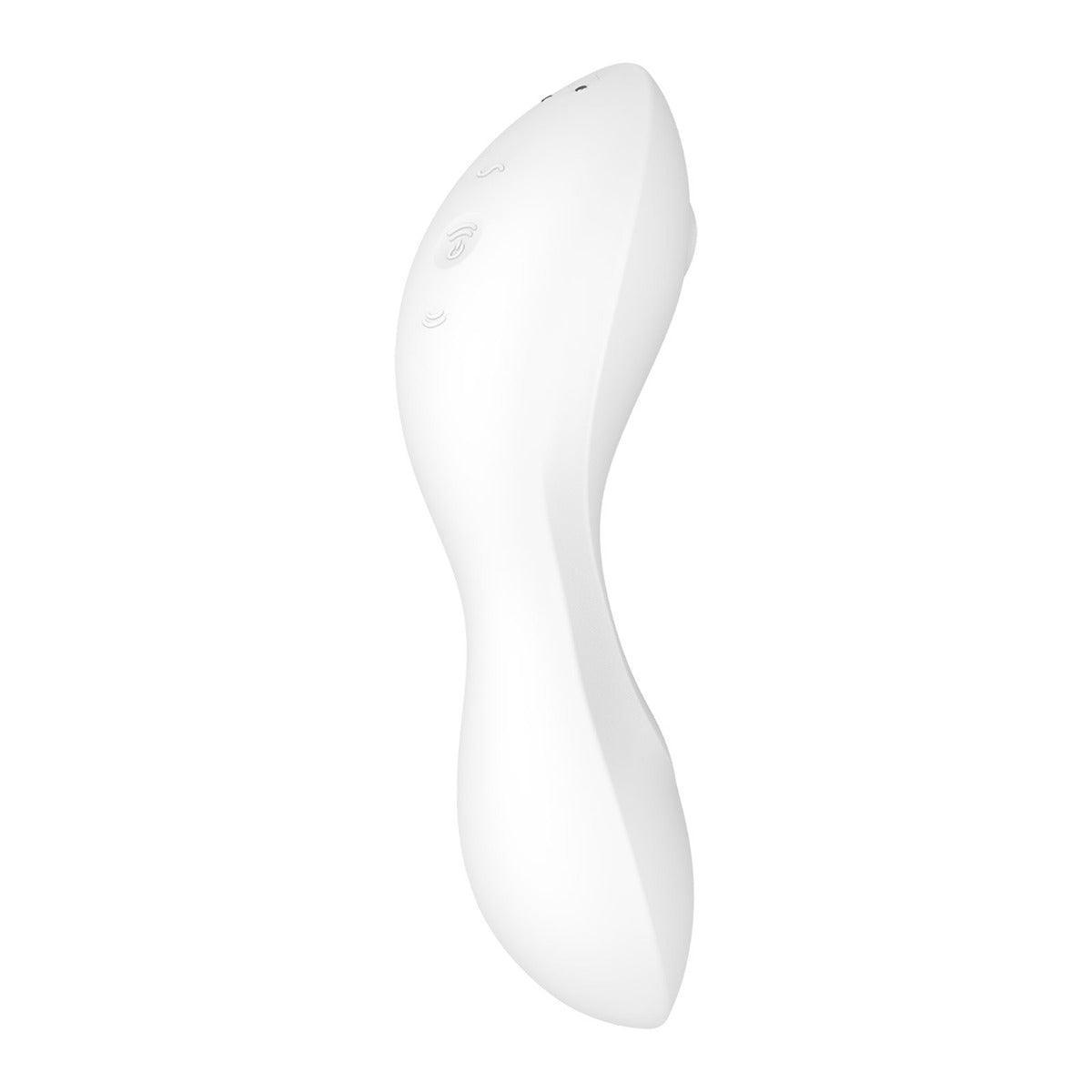 Satisfyer Curvy Trinity 5+ Air Pulse and G-Spot Vibrator White
