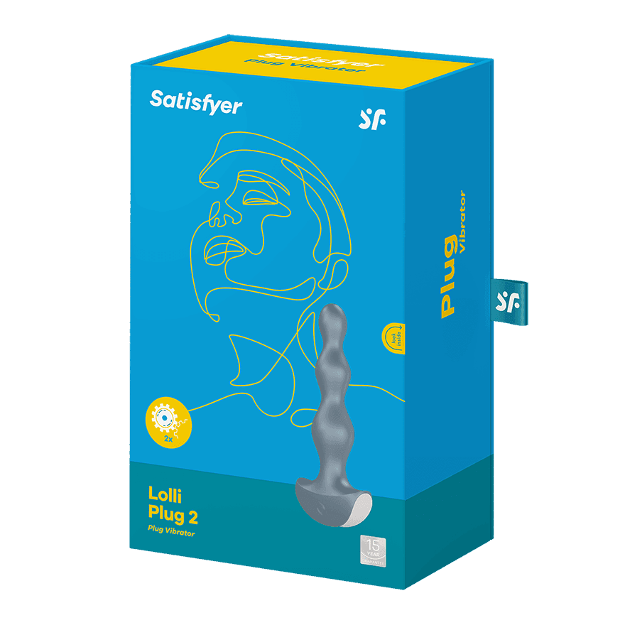 Satisfyer Lolli-Plug 2 Anal Vibrator Ice Blue