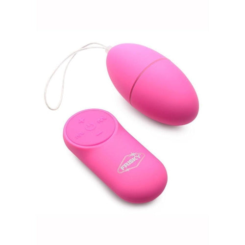 Scrambler 28X Vibrating Egg w/ Remote Control - Pink
