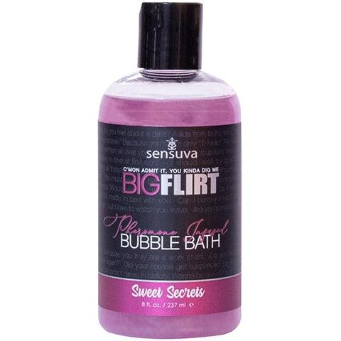 Sensuva - Big Flirt Pheromone Bubble Bath Sweet Secrets 237 ml
