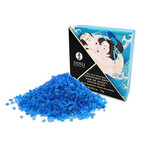 Shunga - Oriental Crystals Bath Salts Single Use Ocean Temptations 75