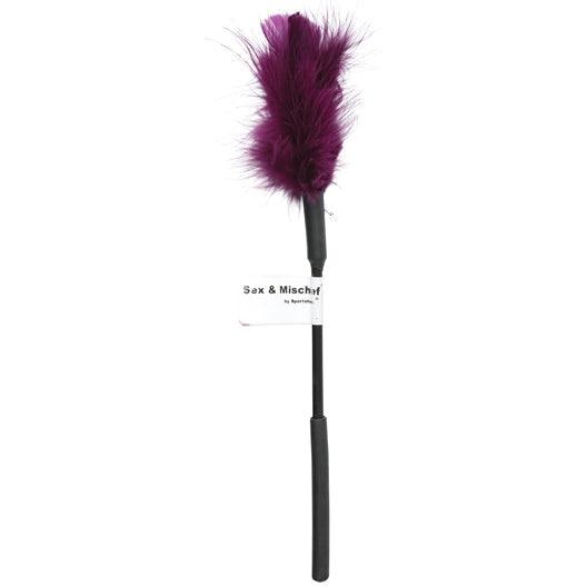 Sportsheets - Sex & Mischief Feather Tickler Purple