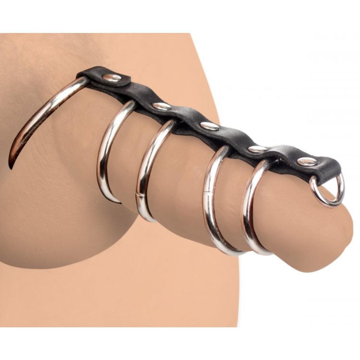 Strict Leather Cock Gear Gates Of Hell Leather Chastity Device