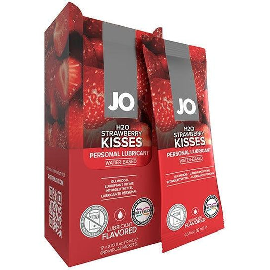 System JO - Foil Pack Display Box H2O Strawberry
