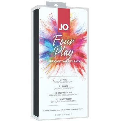 System JO - Four Play Lubricant Variety Pack