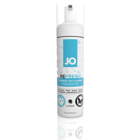 System JO Refresh Foaming Toy Cleaner - Fragrance Free - Hygiene 7 floz / 207 mL