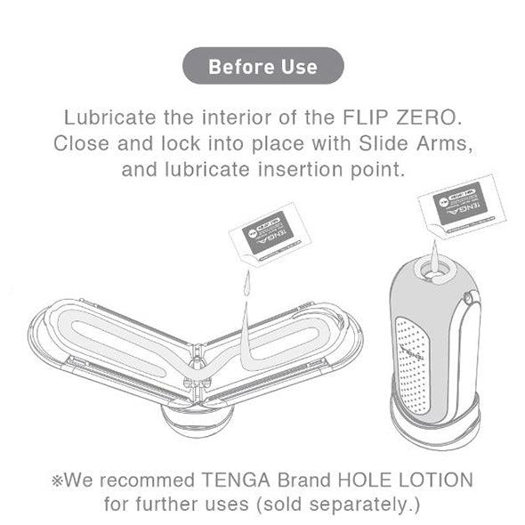 Tenga - Flip Zero 0 Electronic Vibration White