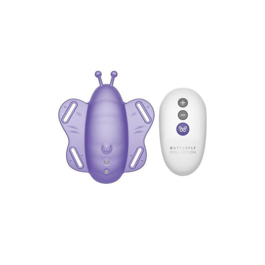 The Rabbit Company The Remote Control Butterfly Panty Vibe Purple
