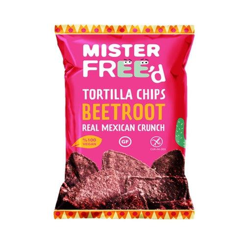 Tortilla Chips with Beetroot