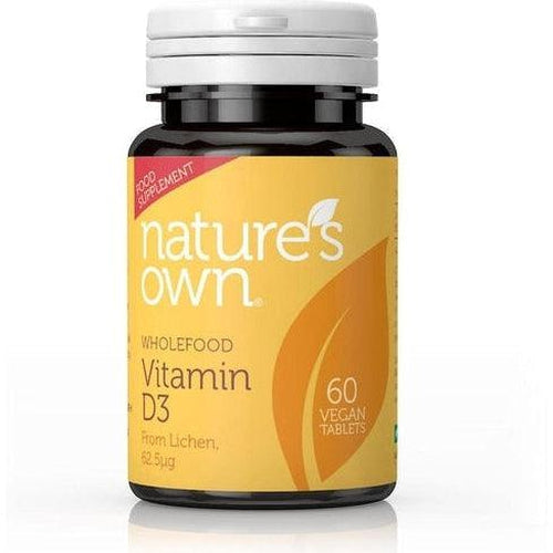 Vegan Vitamin D3 62.5ug 2500i.u. {Wholefood}