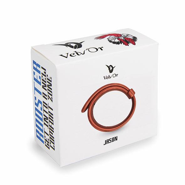 Velv'Or - Rooster Jason Size Adjustable Firm Strap Design Cock Ring Red